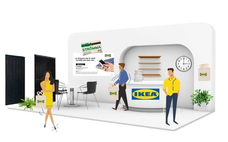 animation commerciale IKEA