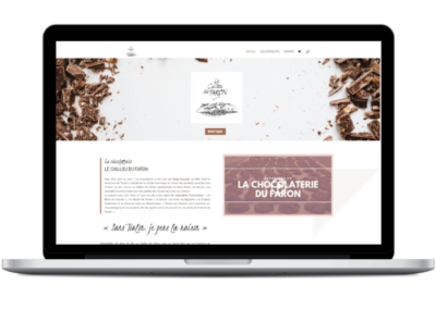 site internet chocolaterie à toulon